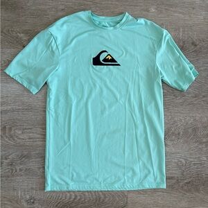 Quicksilver Teal SwimShirt Youth XL